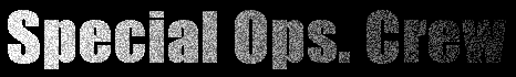 Special Ops. Crew Banner